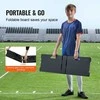 Futbolo atšokimo lenta, nešiojama futbolo sienelė, treniruočių įranga smūgiams iš oro, smūgiams galva, metimo praktikai, reguliuojamo kampo futbolo treniruoklis