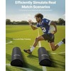 Futbolo Manevravimo Manekenas, 2 vnt., Pratimų Pagalvėlė, Blokavimo Skydas, Judrumo, Gynybos Treniruotėms