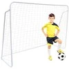 Futbolo vartai 2.13x1.52 m, balti, vaikams, sodui, kiemo futbolo vartai, mini futbolo vartai
