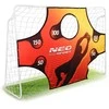 Futbolo vartai 245x155x80cm su taikinio kilimėliu, didelio dydžio, lauko futbolo vartai, vaikiški futbolo vartai