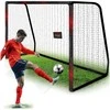 Futbolo vartai 3.00 x 2.00 x 1.20 metrų, su patvariu tinklu, lengvai surenkami, futbolo vartai, lauko futbolo vartai