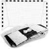 Futbolo vartų tinklas PRO 300x200x90 cm, atsarginis tinklas, vartų tinklas futbolui, treniruočių tinklas