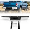 Galinis plieno buferis, skirtas 2008-2016 Ford F250 F350 Super Duty, chromuota apdaila, tvirtas laiptelio buferis, galinis buferis su žibintais