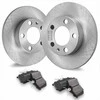 Galinių stabdžių rinkinys Audi A3, Seat Ibiza, Skoda Octavia, VW Golf IV, keraminės stabdžių kaladėlės ir ketaus 232mm diskai, galinių stabdžių keitimo komplektas, stabdžių diskų rinkinys