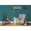 Gėlių stovas palėpei, juodas, sendinto ąžuolo, 4 aukštų, augalų stovas, vidui ir laukui, gėlių lentyna, daugiaaukštis