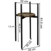 Gėlių stovas Torre Rustic 61,5 cm