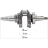 Generatoriaus alkūninis velenas PM-AGR-6500/7500, suderinamas su GX390 varikliu, generatoriaus atsarginės dalys, elektros generatoriaus alkūninis velenas