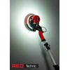 Red Technic Gipso šlifuoklis sienoms ir luboms, 2000W, su LED šviesa, teleskopine rankena, dulkių ištraukimu, gipso kartono šlifavimo mašina