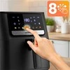 Gruzdintuvė be aliejaus, didelės talpos, sveikas maisto gaminimas, 6.5L, 1700W, gruzdintuvė be riebalų, virtuvės prietaisas, karšto oro gruzdintuvė
