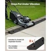 Guminė bordiūro rampa su drenavimo kanalu, 15 t apkrova, 50.8 mm aukščio, neįgaliųjų ir vaikiškiems vežimėliams, automobiliams, motociklams, slenksčio rampa, 2 vnt