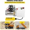 Hidraulinė jėgainė kėlimui, 12V DC, dvigubo veikimo, 4.5L, hidraulinis siurblys, keltuvas, platformoms