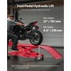 Hidraulinis motociklo keltuvas, 453.6kg keliamosios galios keltuvas, didelio našumo motociklų remonto stovas, keturračių motociklų keltuvas, reguliuojamo aukščio keltuvas