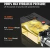 Hidraulinis siurblys dvigubo veikimo savivarčiui, 7.57l, 12V 1.6kW, hidraulinė sistema automobilių keltuvams, šakiniams krautuvams, žirkliniams keltuvams,