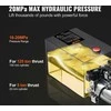 Hidraulinis siurblys savivarčiui, 6l bakas, 12V 1.6kW, dvigubo veikimo, hidraulinė stotis, savivarčio pompa
