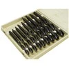 HSS grąžtų rinkinys, 24-31.5mm MK3 kotas, metalo apdirbimo grąžtai, medienos apdirbimo skylių pjovimo rinkinys, 10 dalių grąžtų rinkinys