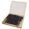 HSS grąžtų rinkinys, 24-44mm skylių pjovimo rinkinys, didelio skersmens grąžtai medienai ir metalui, MK3 ir MK4 kotai