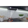Įmontuojamas virtuvinis gartraukis, 52 cm, juodas, virtuvės spintelėms, efektyvus riebalų filtravimas, LED apšvietimas