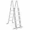 Intex Baseino kopėčios 132 cm, metalinio rėmo baseino laipteliai, 5 laiptelių baseino kopėčios, sodo baseino priedai