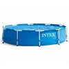 Intex Karkasinis sodo baseinas, 305 x 76 cm, apvalus šeimos baseinas, lengvas surinkimas, didelės talpos baseinas