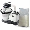Intex Smėlio filtro siurblys, 5700 litrų per valandą, baseinams, su 25 kg smėlio, efektyvi vandens filtravimo sistema