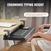 Klaviatūra Ištraukiamas klaviatūros dėklas, C spaustuko tvirtinimas, Ergonomiškas dizainas