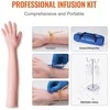 IV praktikos ranka, venų punkcija, intraveninė infuzija, modeliavimas, medicinos mokymas