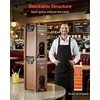 Izoliuotas gėrimų dozatorius, 19L karštų ir šaltų gėrimų serveris su čiaupu ir rankena, maistinis terminis gėrimų dozatorius kavinėms ir restoranams, rudas, didelės talpos gėrimų indas, termo gėrimų talpa