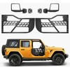 Jeep vamzdinės durys, 2 durų Wrangler JL vamzdinės durys, bekelės durys Jeep, sunkiosios Jeep durys, atviro oro Jeep priedai