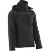 Yato Juoda Softshell striukė su gobtuvu, atspari vandeniui ir kvėpuojanti, darbo striukė, poliesterio softshell, dydis L, darbo drabužių striukė