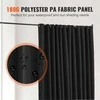 Kambario pertvara, nešiojama panelė su ratais biurui, miegamajam, valgomajam, darbo kambariui, pastatomas privatumo ekranas, užuolaidų pertvaros stovas