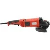 Kampinis šlifuoklis 230 mm 2600 W su greičio valdymu, metalo šlifuoklis, akmens šlifuoklis, betono šlifuoklis