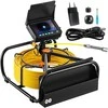 Kanalizacijos kamera 30m, 4.3" ekranas, 6 LED, 16GB, vamzdžių, drenažo inspekcijai