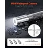 Kanalizacijos kamera 50m, 4.3" vamzdžių kamera, 6 LED, 16GB, vamzdynų inspekcinė kamera, drenažo kamera, santechniko kamera
