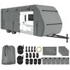 Kemperio uždangalas, 9.8 m, A klasės kemperio uždangalas, 300D Oxford audinys, Visų orų kemperio apsauga, Kelioninio priekabos uždangalas