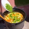 Ketaus puodas ant laužo, 8 l, nuimamomis kojomis - kazanams, troškiniams, sriuboms