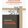 Kišeninių Durų Stakta 1219-1829x2032mm, Minkštas Uždarymas, Reguliuojamas Rėmas, Stumdomos Durys, Erdvės Taupymas