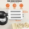 KitchenAid Makaronų gaminimo priedas pastatomam mikseriui, „trys viename“ nerūdijančio plieno kočiotuvas ir pjaustyklė, reguliuojamo storio makaronų mašinėlė, spagečių ir fettuccine pjaustymo rinkinys