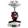Klijuojamas modelis Bobble Head AMT, baltas