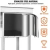 Komercinė elektrinė mėsmale 10 kg/min, 2200 W, nerūdijančio plieno, dešrų kimštuvas, galingas mėsmaltuvas, pramoninis