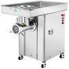 Komercinė elektrinė mėsmalė 16.6kg/min, 4000 W, nerūdijančio plieno, pramoninė, dešrų kimštuvas, mėsos malimo mašina, galinga