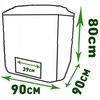 Komposteris GoodMajster, 600l