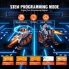 Konstruktorius vaikams 5in1: robotas, mašina valdoma pulteliu. Edukaciniai žaislai, robotų rinkinys, inžinerinis konstruktorius.