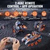 Konstruktorius vaikams 5in1: robotas, mašina valdoma pulteliu. Edukaciniai žaislai, robotų rinkinys, inžinerinis konstruktorius.
