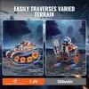 Konstruktorius vaikams 5in1: robotas, mašina valdoma pulteliu. Edukaciniai žaislai, robotų rinkinys, inžinerinis konstruktorius.
