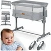 Nukido pristatoma kelioninė lovytė 0-5mėnesių, 9kg, NK-243