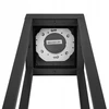 Kvadratinis apšvietimo stulpas LVT GX53, 60 cm, juodas