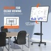 Laikiklis Mobilus TV stovas 23-60" televizoriams, reguliuojamas aukštis, su ratukais, kilnojamas, TV vežimėlis, stovas su laikikliu