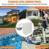 Lauko elektros jungiamoji dėžutė IP67, ABS plastikas, atverčiamas dangtis, nerūdijančio plieno užraktas, nuimama montavimo plokštė, hermetiška elektros korpuso dėžė