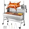 Lauko kepsninės iešmas, stovyklavimui ir susibūrimams, nerūdijančio plieno elektrinis kepsninės sukiklis su 60 kg apkrova ir 7 lygių aukščio reguliavimu, BBQ kepsninė paršeliams ir ėriukams, mėsos kepimo įranga