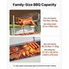 Lauko kepsninės iešmas, stovyklavimui ir susibūrimams, nerūdijančio plieno elektrinis kepsninės sukiklis su 60 kg apkrova ir 7 lygių aukščio reguliavimu, BBQ kepsninė paršeliams ir ėriukams, mėsos kepimo įranga